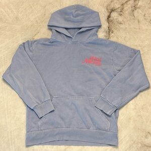 Alix Earle Hot Mess Merch Blue Hoodie Sweatshirt